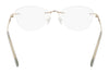 Pure AIRLOCK SKYE Eyeglasses / Gold / Size 53