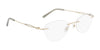 Pure AIRLOCK SKYE Eyeglasses / Gold / Size 53