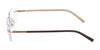 Pure AIRLOCK SLATE Eyeglasses / Satin Black / Size 54