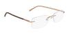 Pure AIRLOCK SLATE Eyeglasses / Satin Black / Size 54