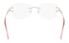 Pure AIRLOCK JADE Eyeglasses / Rose Gold / Size 54