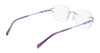 Pure AIRLOCK JADE Eyeglasses / Rose Gold / Size 54