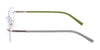 Pure AIRLOCK SLATE Eyeglasses / Satin Black / Size 54