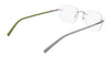 Pure AIRLOCK SLATE Eyeglasses / Satin Black / Size 54