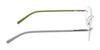 Pure AIRLOCK SLATE Eyeglasses / Satin Black / Size 54