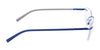 Pure AIRLOCK SLATE Eyeglasses / Satin Black / Size 54