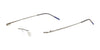 Pure AIRLOCK WISDOM CHASSIS Eyeglasses | Size S1 / Satin Silver