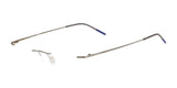 Pure AIRLOCK WISDOM CHASSIS Eyeglasses Satin Silver