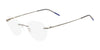 Pure AIRLOCK WISDOM Eyeglasses / Satin Silver / Size 49