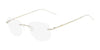 Pure AIRLOCK FOREVER Eyeglasses / Silver / Size 52