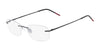 Pure AIRLOCK WISDOM Eyeglasses / Satin Black / Size 53
