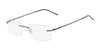 Pure AIRLOCK WISDOM Eyeglasses / Satin Grey Moss / Size 54