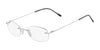 Pure AIRLOCK SEVEN-SIXTY Eyeglasses / Silver / Size 49