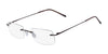 Pure AIRLOCK SEVEN-SIXTY Eyeglasses / Espresso / Size 52