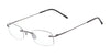Pure AIRLOCK SEVEN-SIXTY CHASSIS Eyeglasses / Graphite / Size S1