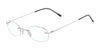 Pure AIRLOCK SEVEN-SIXTY CHASSIS Eyeglasses / Silver / Size S1