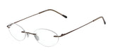 Pure AIRLOCK SEVEN-SIXTY CHASSIS Eyeglasses Coffee