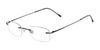 Pure AIRLOCK SEVEN-SIXTY CHASSIS Eyeglasses / Navy / Size S1