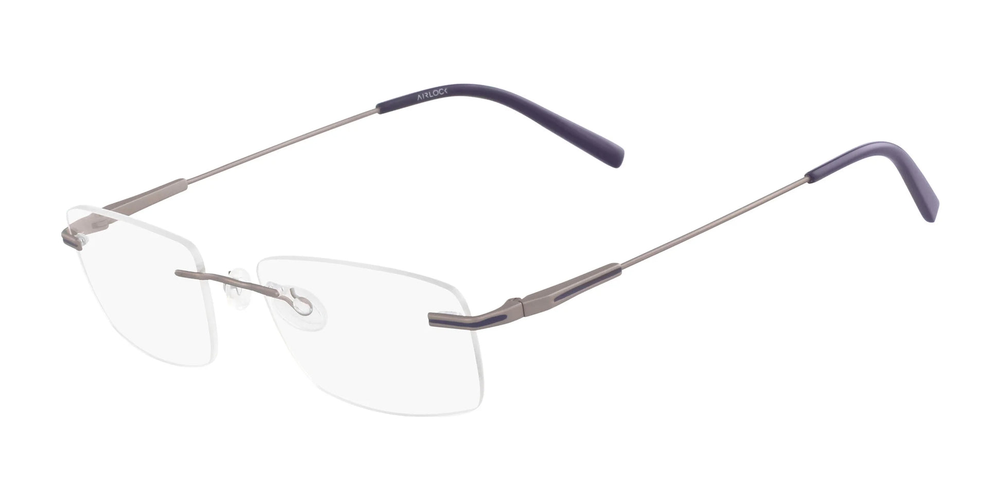 Pure AIRLOCK CALIBER Eyeglasses Silver