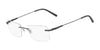 Pure AIRLOCK CALIBER Eyeglasses / Gunmetal / Size 55