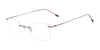 Pure AIRLOCK SEVEN-SIXTY CHASSIS Eyeglasses / Plum / Size S1