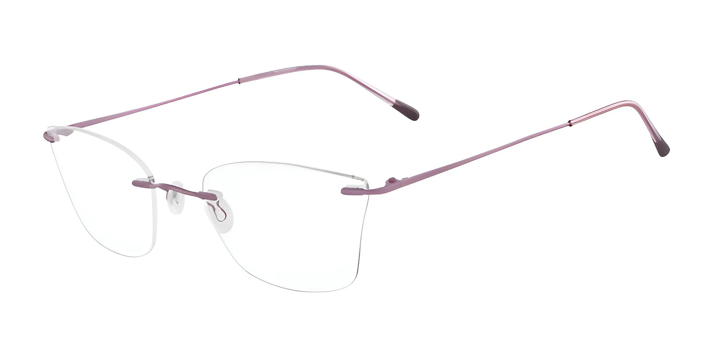 Pure AIRLOCK SEVEN-SIXTY CHASSIS Eyeglasses Plum