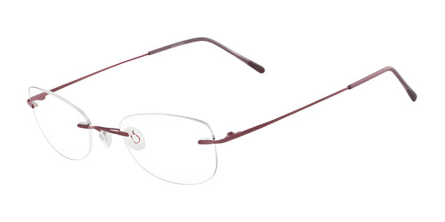 Pure AIRLOCK SEVEN-SIXTY CHASSIS Eyeglasses / Burgundy / Size S1