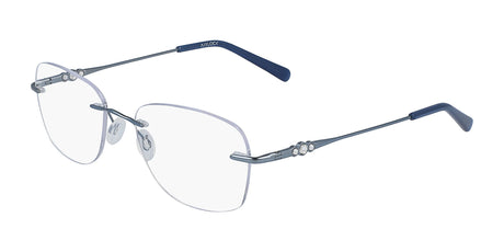 Pure AIRLOCK EMBRACE Eyeglasses Silver Blue