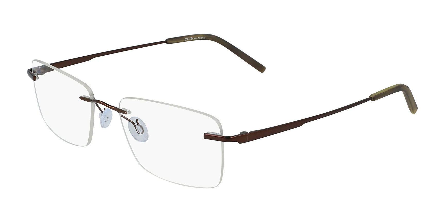 Pure AIRLOCK REFINE Eyeglasses Brown