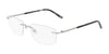 Pure AIRLOCK PROSPER Eyeglasses / Gunmetal / Size 54