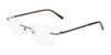 Pure AIRLOCK BRACE Eyeglasses / Gunmetal / Size 52