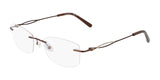 Pure AIRLOCK SKYE Eyeglasses Brown