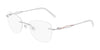 Pure AIRLOCK SKYE Eyeglasses / Silver / Size 51