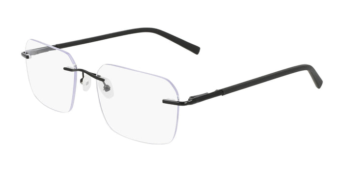 Pure AIRLOCK SLATE Eyeglasses / Satin Black / Size 54