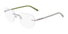 Pure AIRLOCK SLATE Eyeglasses / Satin Gunmetal / Size 53