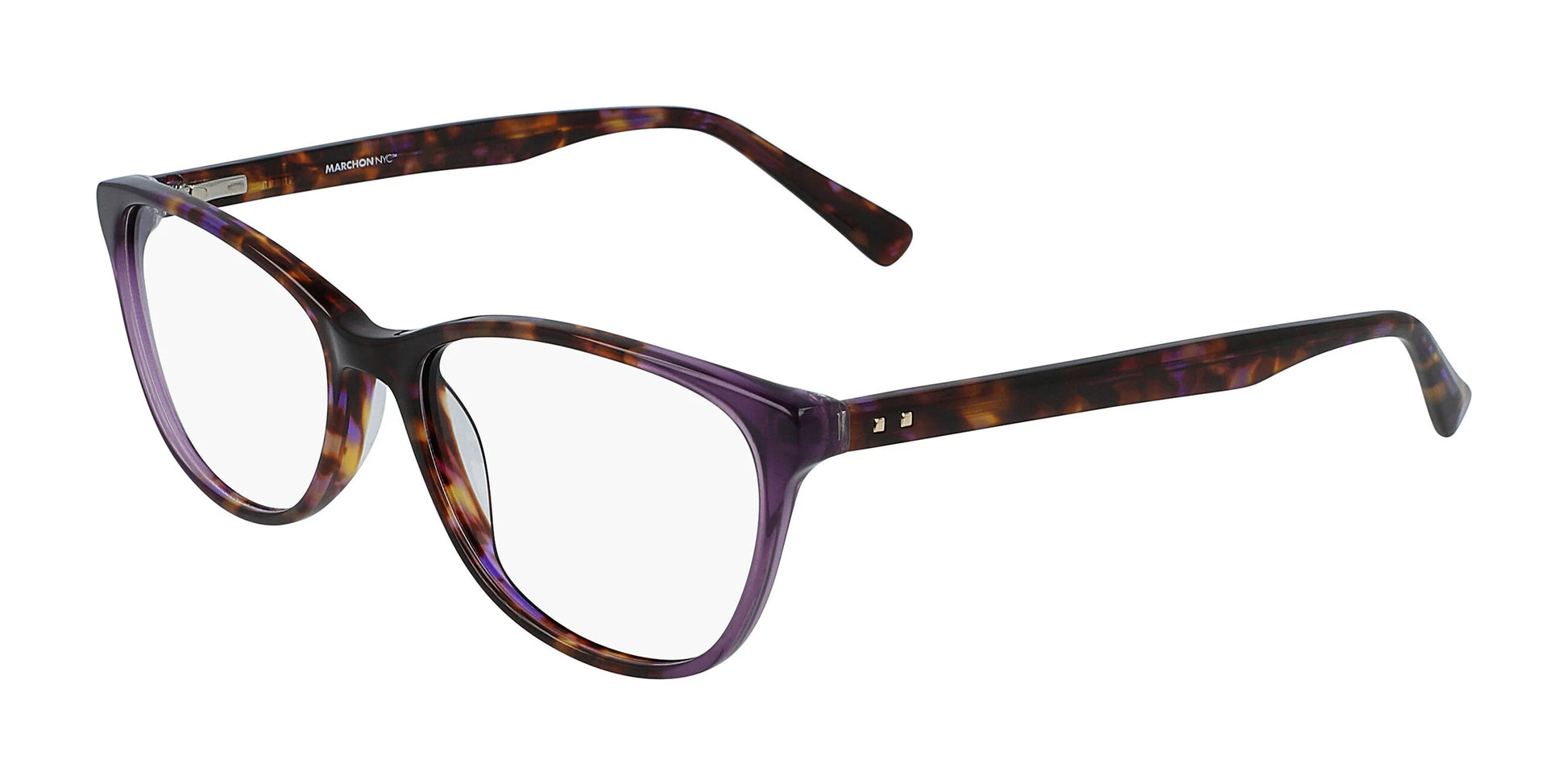 Marchon NYC 5502 Eyeglasses Purple Tortoise