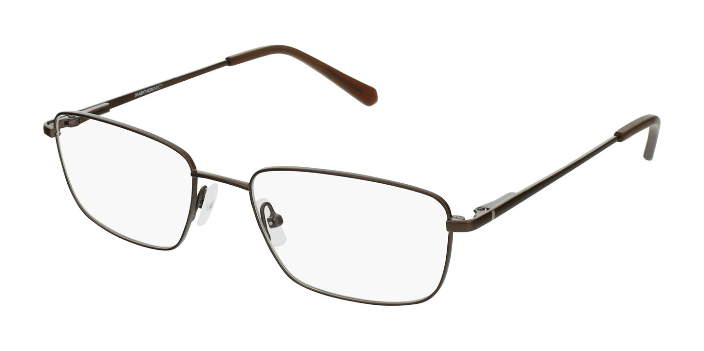 Marchon NYC 2015 Eyeglasses Dark Brown