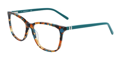 Marchon NYC 5015 Eyeglasses Tortoise With Teal