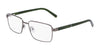 Marchon NYC 2025 Eyeglasses / Matte Gunmetal / Size 53