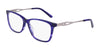 Marchon NYC 5020 Eyeglasses / Blue Horn / Size 52