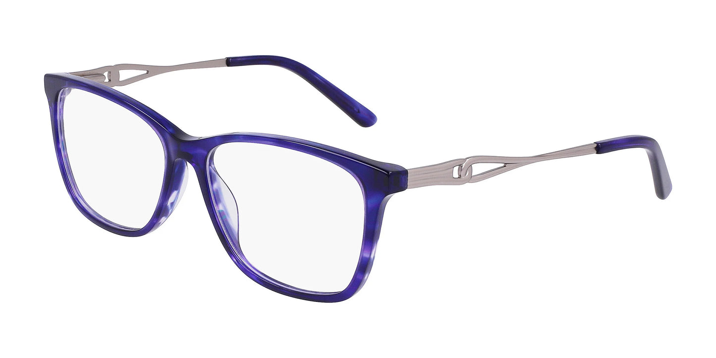 Marchon NYC 5020 Eyeglasses Blue Horn