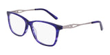 Marchon NYC 5020 Eyeglasses Blue Horn