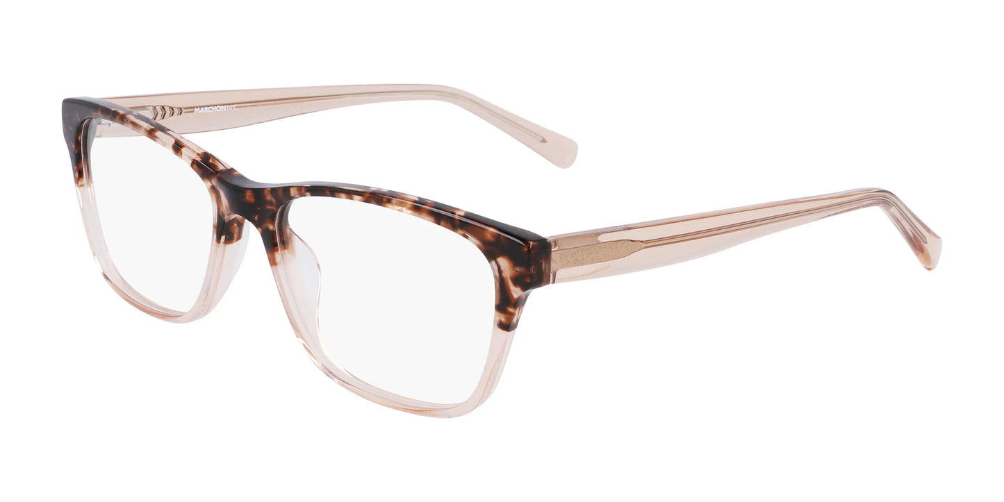 Marchon NYC BROOKFIELD 2 Eyeglasses Brown Tortoise Gradient