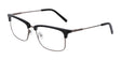 Marchon NYC 2028 Eyeglasses Black / Matte Gun