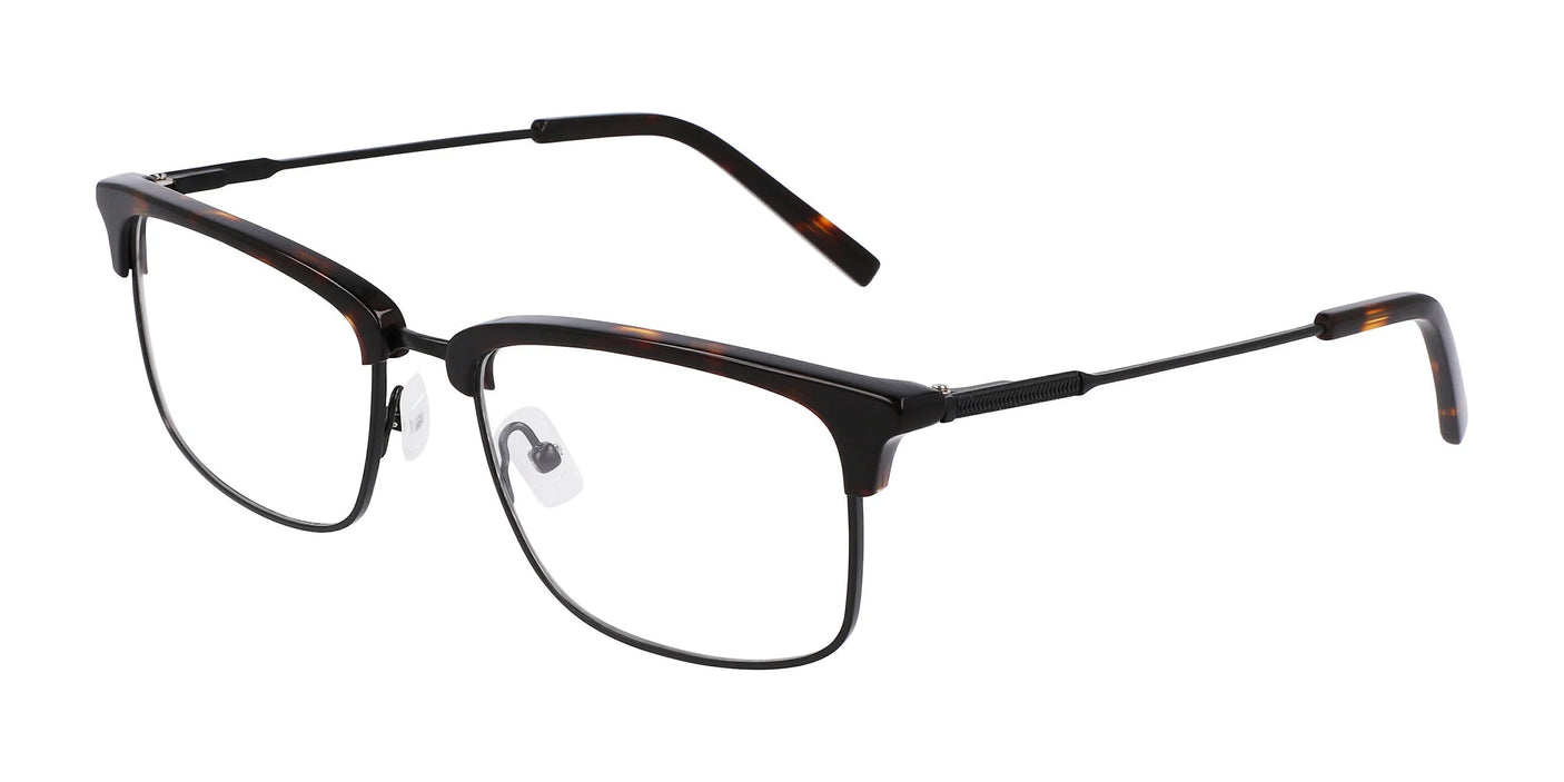 Marchon NYC 2028 Eyeglasses Shiny Tortoise / Matte Black