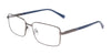 Marchon NYC 2029 Eyeglasses / Matte Gunmetal / Size 55
