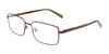 Marchon NYC 2029 Eyeglasses / Matte Brown / Size 55