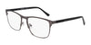 Marchon NYC 2031 Eyeglasses | Size 57 / Matte Dark Gunmetal