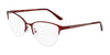 Marchon NYC 4022 Eyeglasses | Size 55 / Matte Bordeaux
