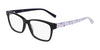 Marchon NYC 5023 Eyeglasses / Black/Blue Mosaic / Size 53